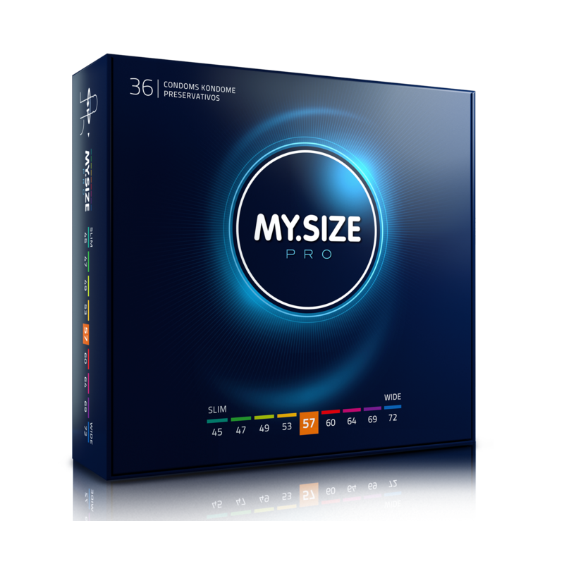 My Size - Pro Préservatifs 57 Mm 36 Unités